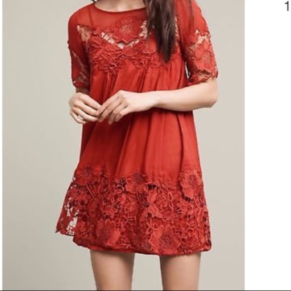 Anthropologie Magnolia Lace dress